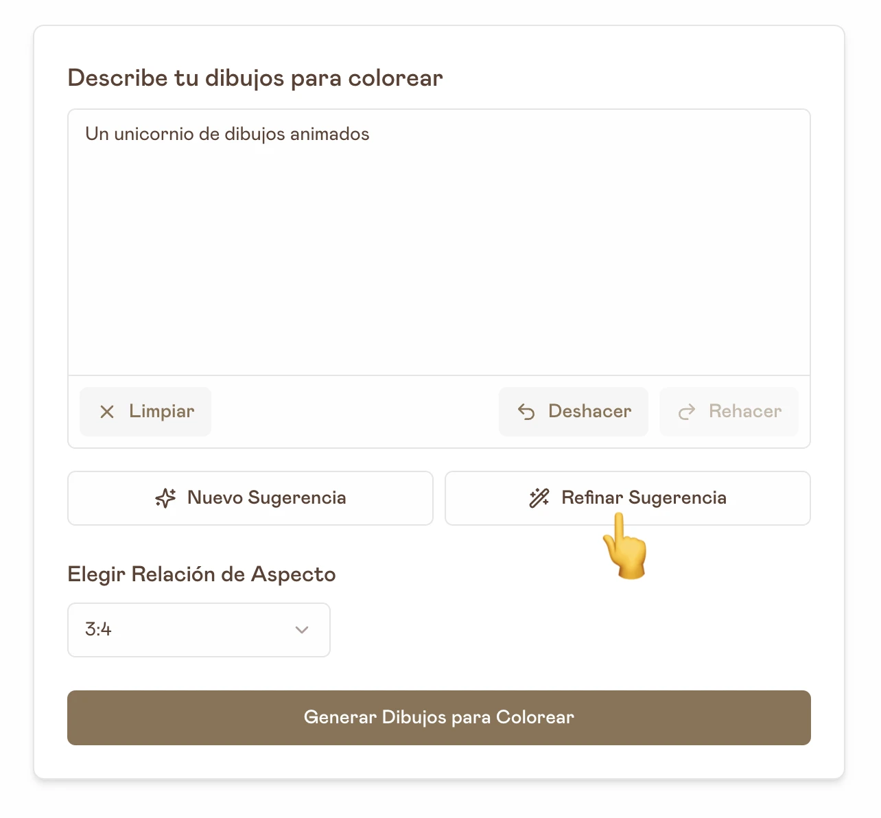 Refinamiento de prompts IA